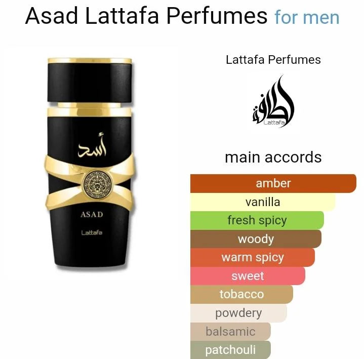 Lattafa Asad Eau de Parfum 100 ml
